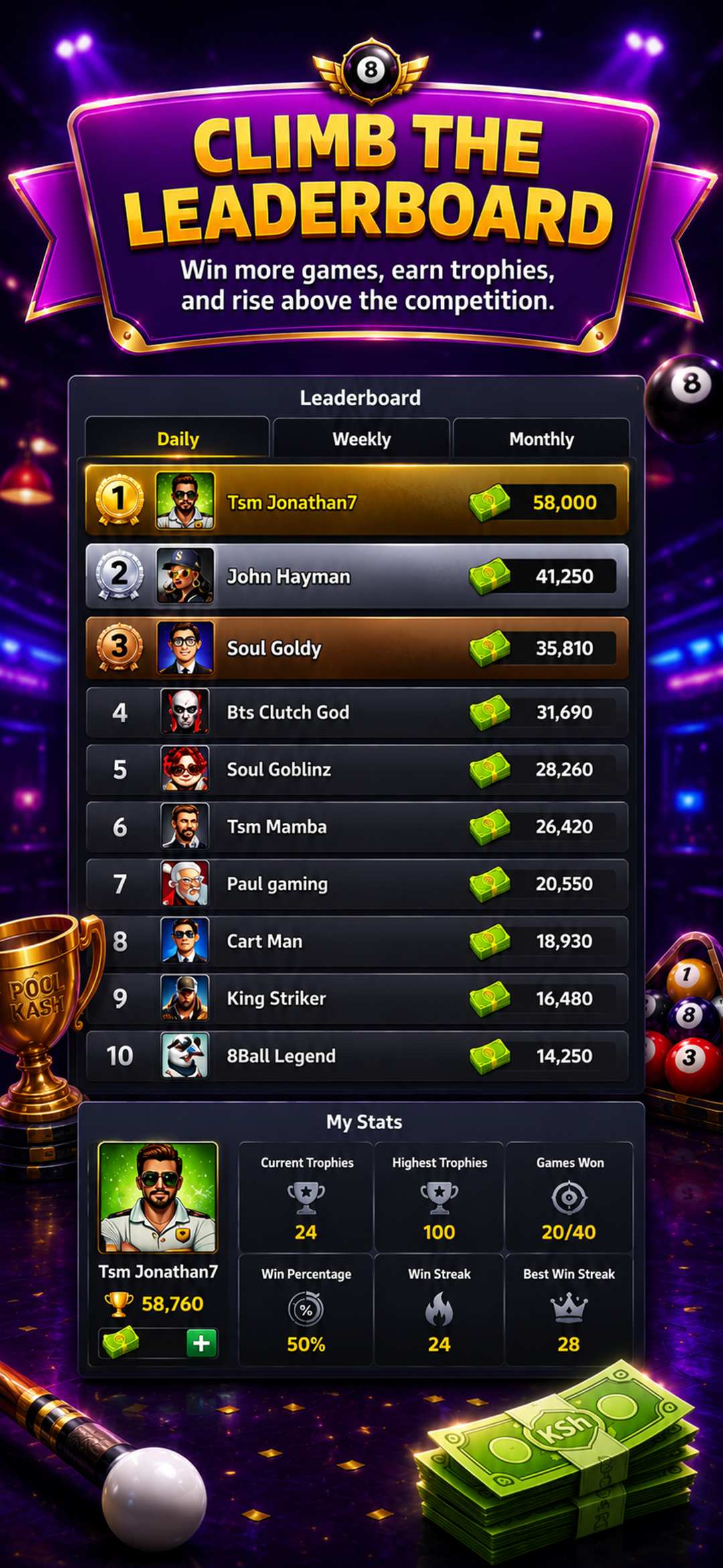 PoolKash screenshot 5